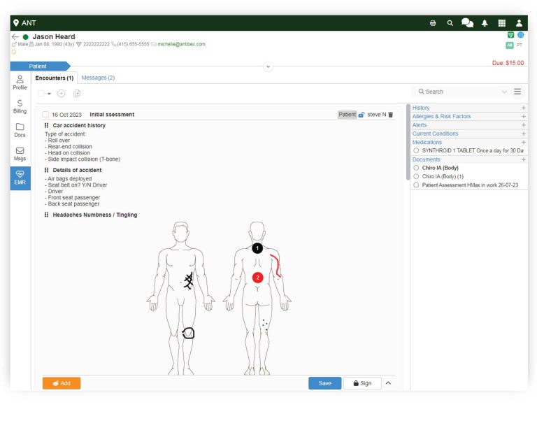 Walnutemr electronic medical records software submit electronic